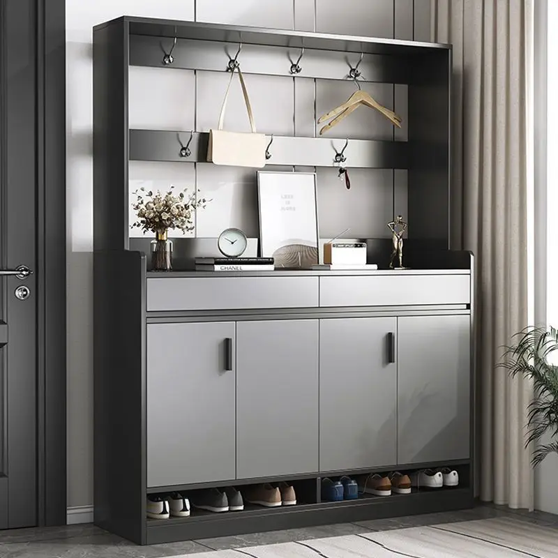 

Luxury Storage Shoe Stand Space Saving Organizer Cabinet Floor Shoe Stand Modern European Modern Zapateros Postmodern Furniture
