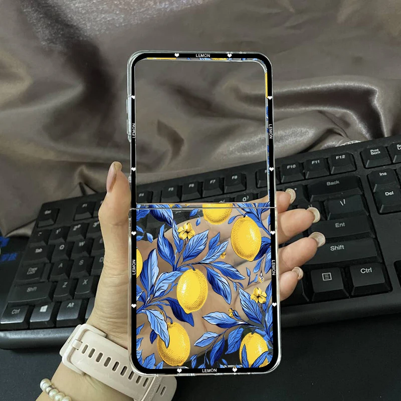 Summer Fruit Yellow Lemon Shockproof Phone Case - Hard Cover Shell