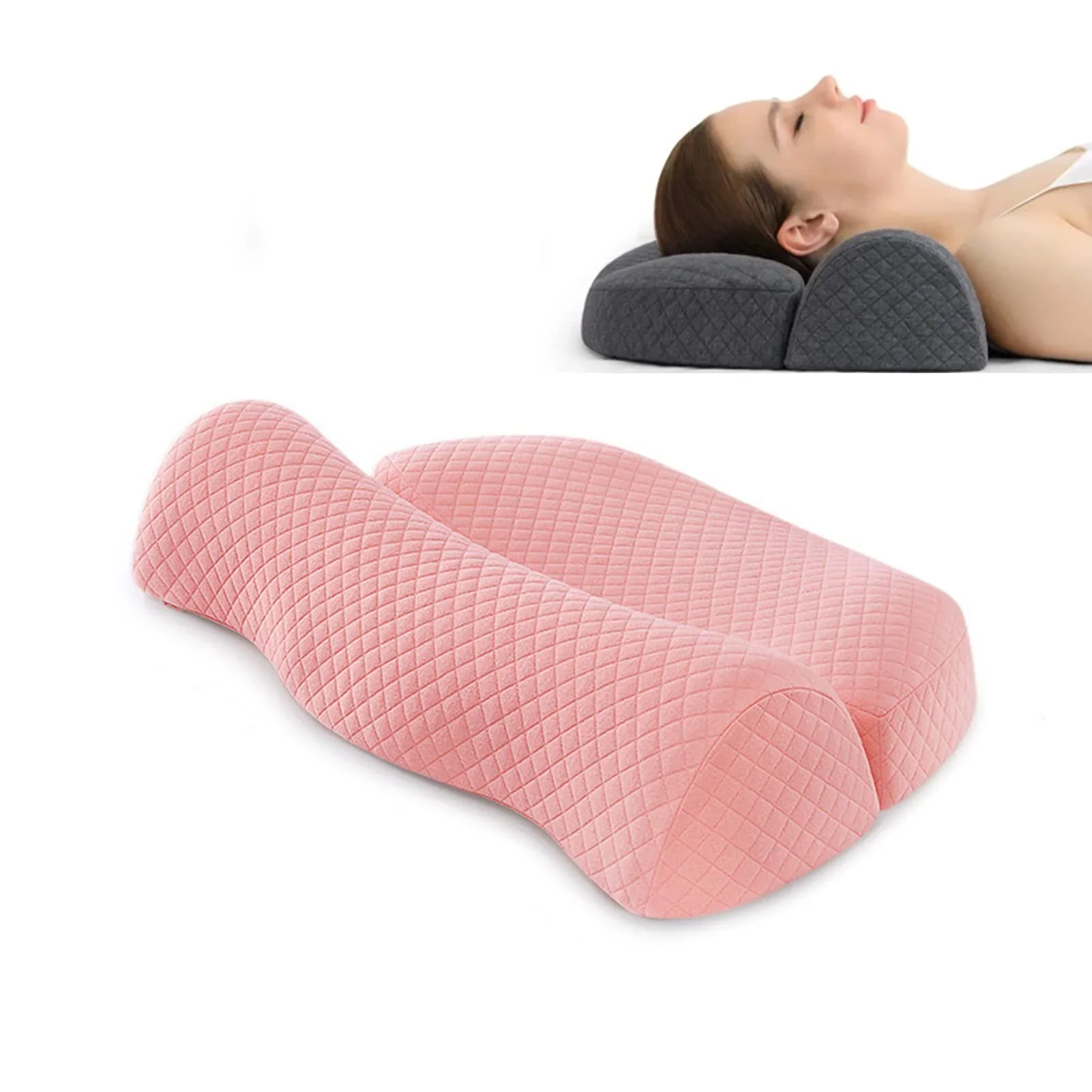 

Memory foam neck support sleeping pillow Orthopedic Cervical Cushion Ergonomics Massage Sleeping Pillow Neck Cushion Bedding