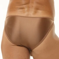 Sous-vêtements sexy pour hommes, ultra-fins, respirants, doux, culottes à taille basse, slip U Convex Cuecas 4