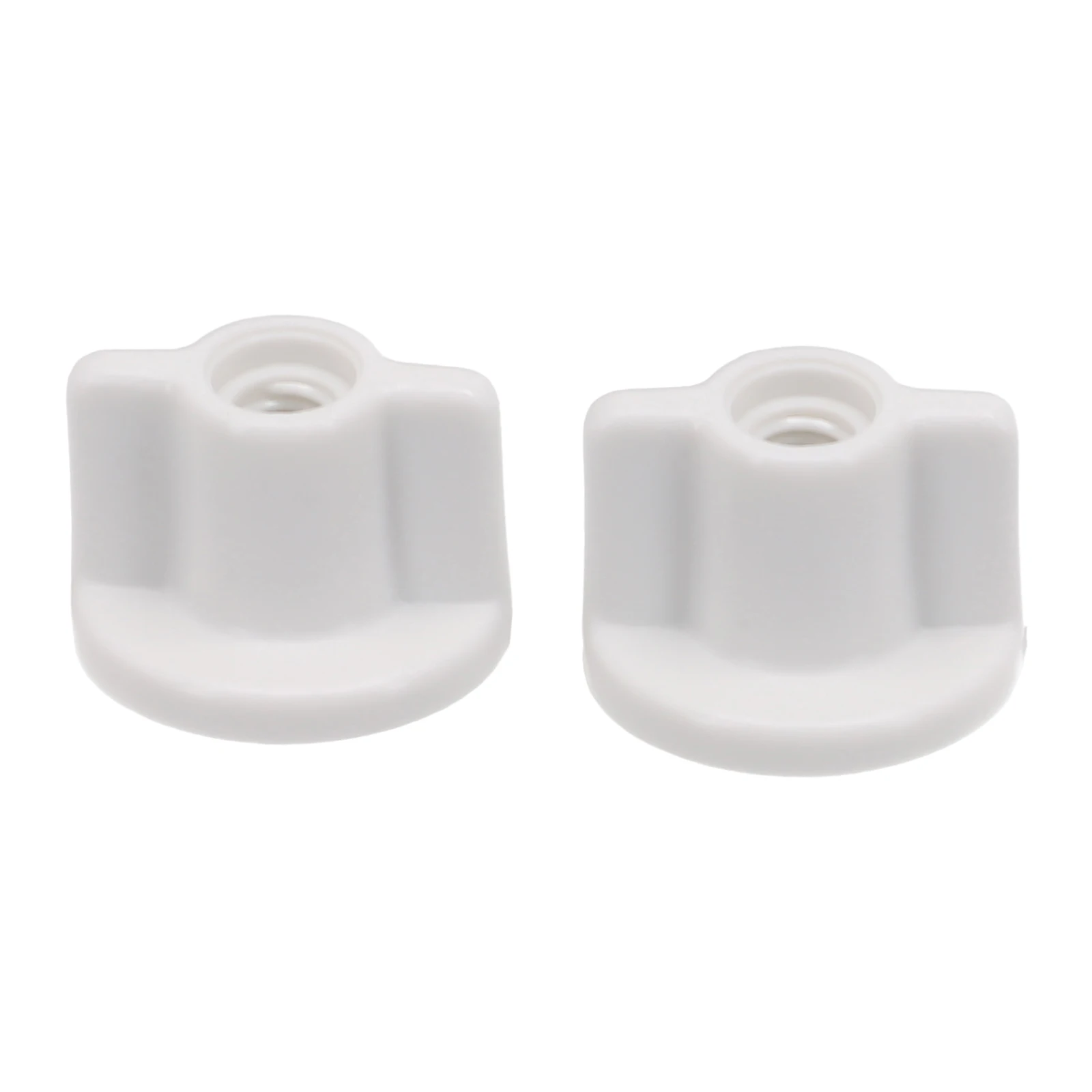 Fixed Replacement Rear Nut 6MM Back Nut Fixed Replacement For 6mm Screws Plastic Screw Toilet Lid Bottom Practical plastic screw nut