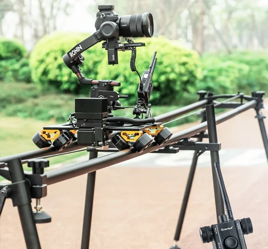 ..Greenbull BX200L-RS2 Motorized Camera Slider Portable Slide Rail Can Equipment Video Camera Slider For Professional