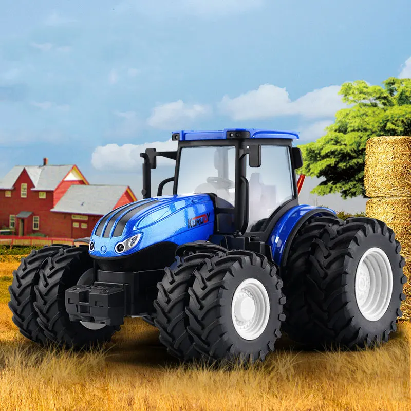 Car Remote Control Tractor Remote Control Rc Tractor Rc Farm Tractor 132 Scale Rc Cars