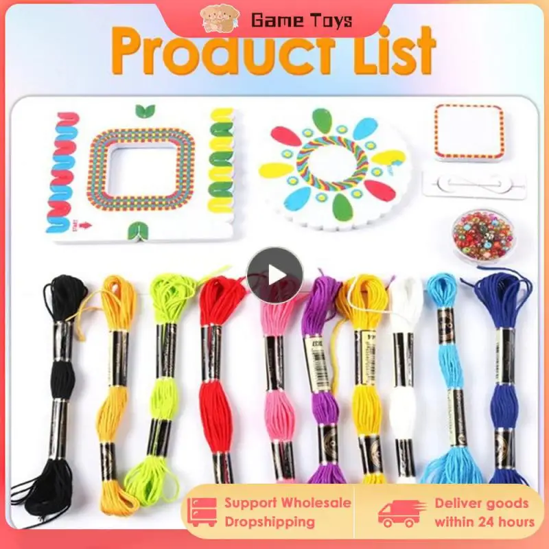 

Детское ремесло, бестселлер, креативный подарок, забавный браслет из бисера, красочная необычная игра, уникальная игрушка