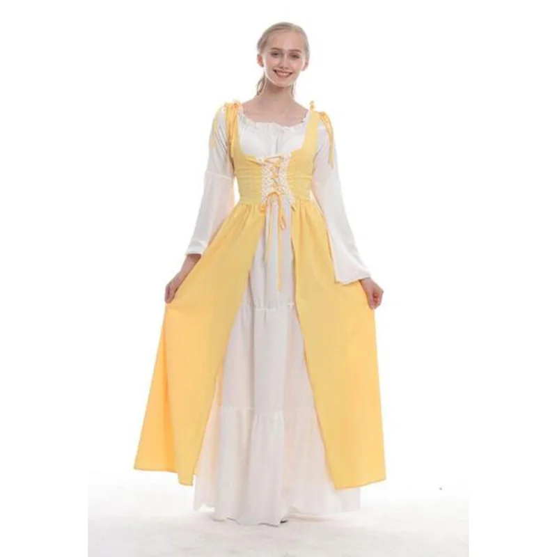 Medieval Punk Dress Cosplay Costume