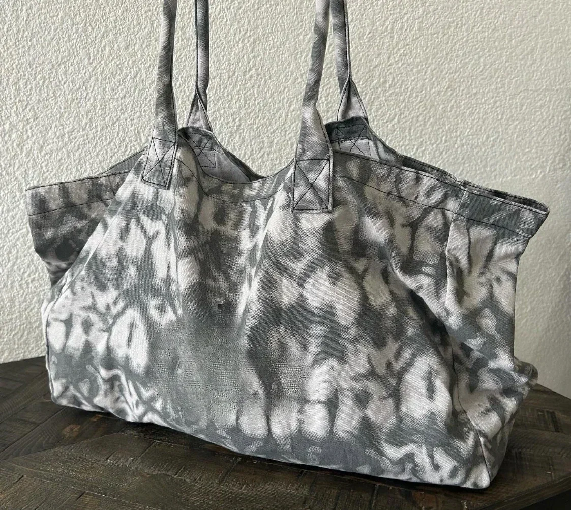 AL Sports Camouflage Color Tote Bag Women Over Large Capacity Fabric Handbag for Daily Shopping 2024 Teenager Bag