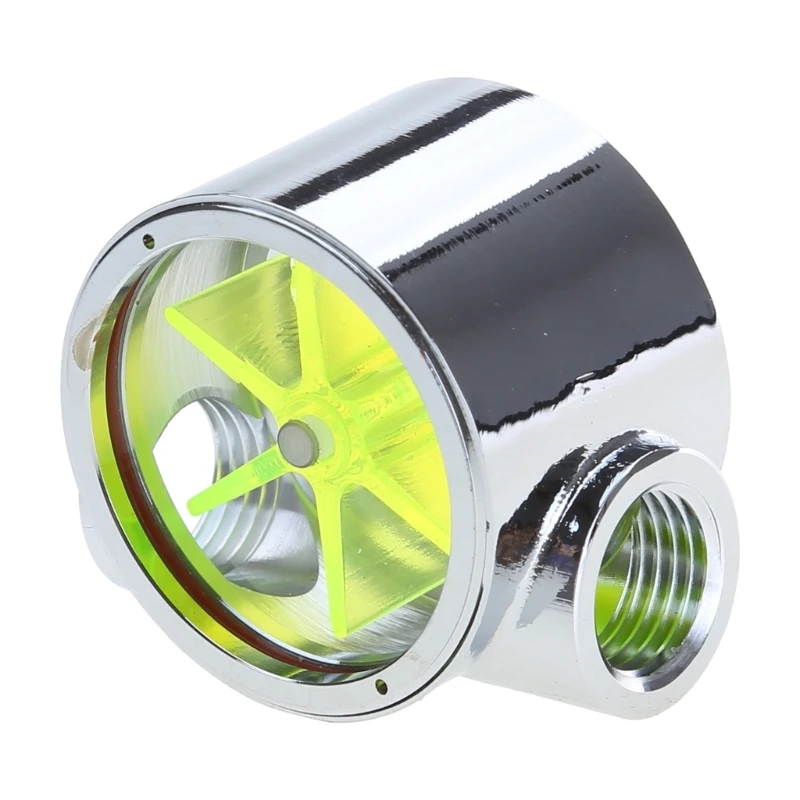 Water Flow Indicator G1/4" Standard Female to Female Thread PC Water Cooling flow meter water flow meter