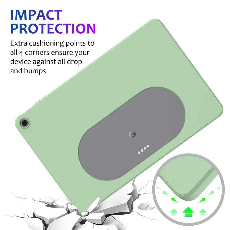 Silicone Líquido Ultra Fina Capa com Flocagem para Tablet Google Pixel Estojo Premium Macio 2023 - Imagem 4