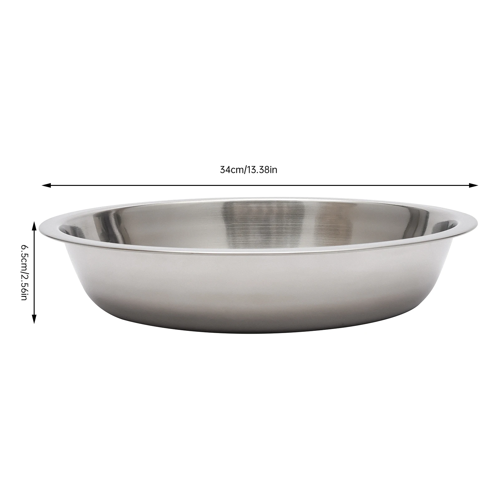 4.5L Chafing Dish Buffet Set Gold/Silver Round Stainless Steel Chafer Buffet Servers and Warmers Set