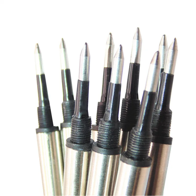 Jinhao 10pcs Black Ink Screw Refill Rollerball Pen New Office School