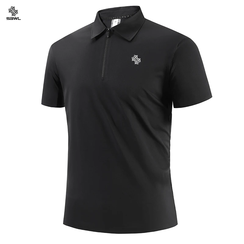 Outdoor sports running exercise golf seamless POLO short sleeve T-shirt office leisure short sleeve base shirt SBWL mens golf shirt women golf polo shirt