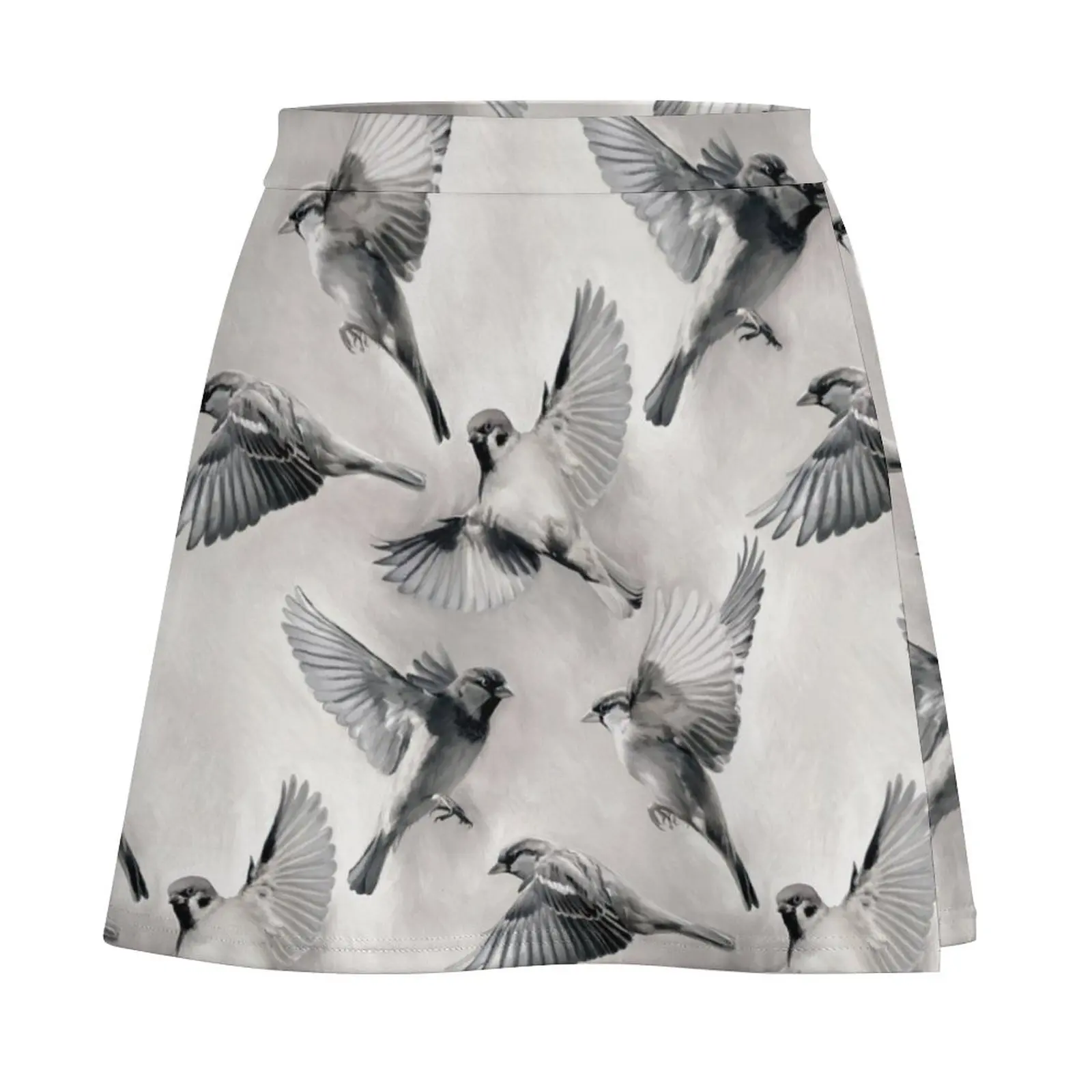 Sparrow Flight - monochrome Mini Skirt Skirt shorts sexy skirt