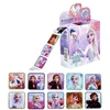 200 Sheets/Box Disney Cartoon Pull Out Stickers Princess Frozen Mickey Mouse Minnie Sticker Girl Boy Teacher Reward Toys Gift 4