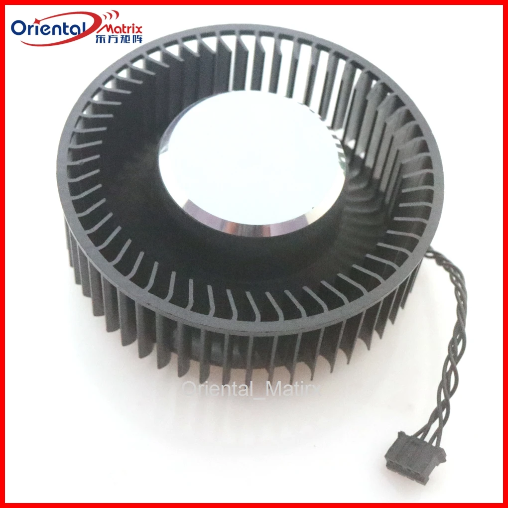 Ventola Vga Muslimex 73Mm 12V 2.4A A 4Pin Per Ventola Di Raffreddamento Della Scheda Grafica Nvidia Quadro Rtx5000 Rtx6000 Rtx8000 Turbo