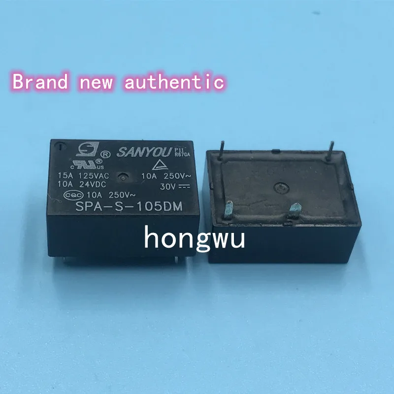 

100% Original New 1PCS/ SPA-S-105DM DC5V relay 15A 4pins