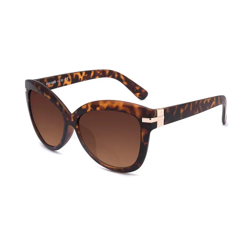 Luxury Cateye Polarized Bifocal Reading Sun Glasses Women Presbyopia Eyeglasses Cat Eye Sunglasses Diopter +1.0 To +3.0 4