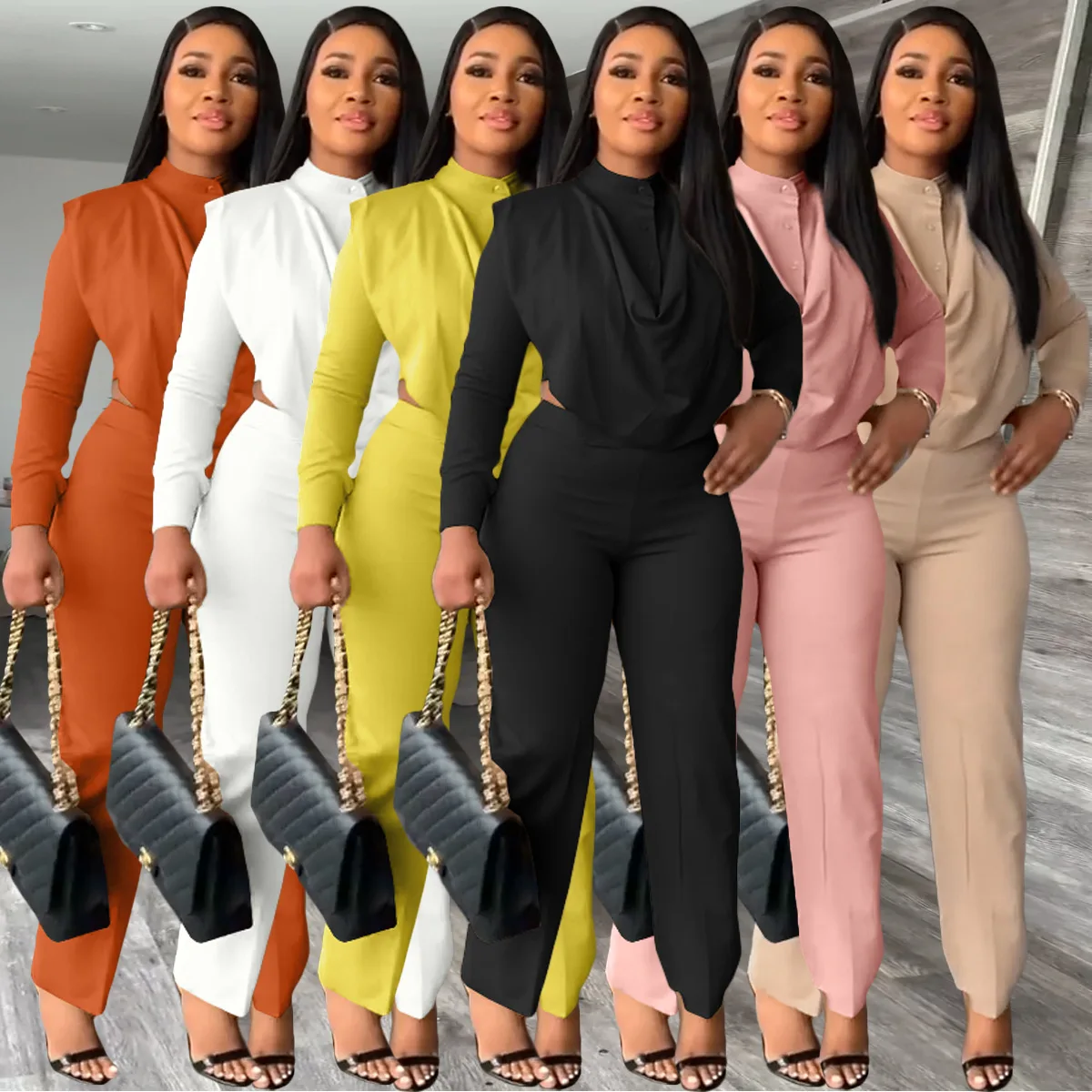 Savannah 2 Piece Jumpsuit Set - Chestnut | Fashion Nova, Jumpsuits |  Fashion Nova