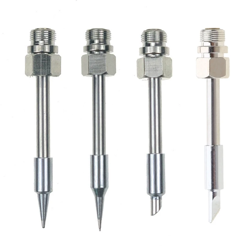 

USB Soldering Iron Tip, Mini Portable Pointed, Horseshoe, Round Tips for Welding, Rework Accessories