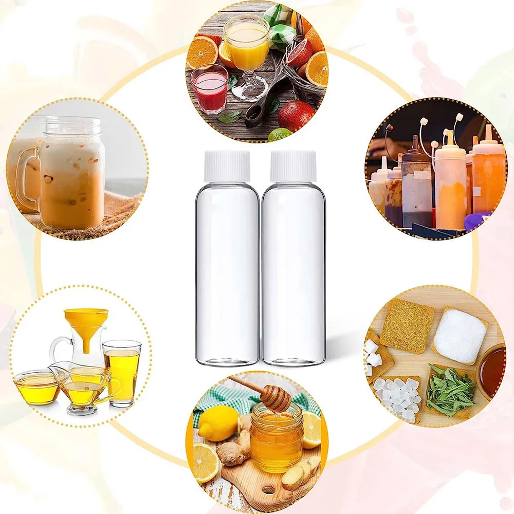 Petite Bouteille de Boisson en Plastique Réutilisable, Accessoire de Voyage  AfricHI, Jus de Jus Ménager, Lait HI, 10 Pièces - AliExpress