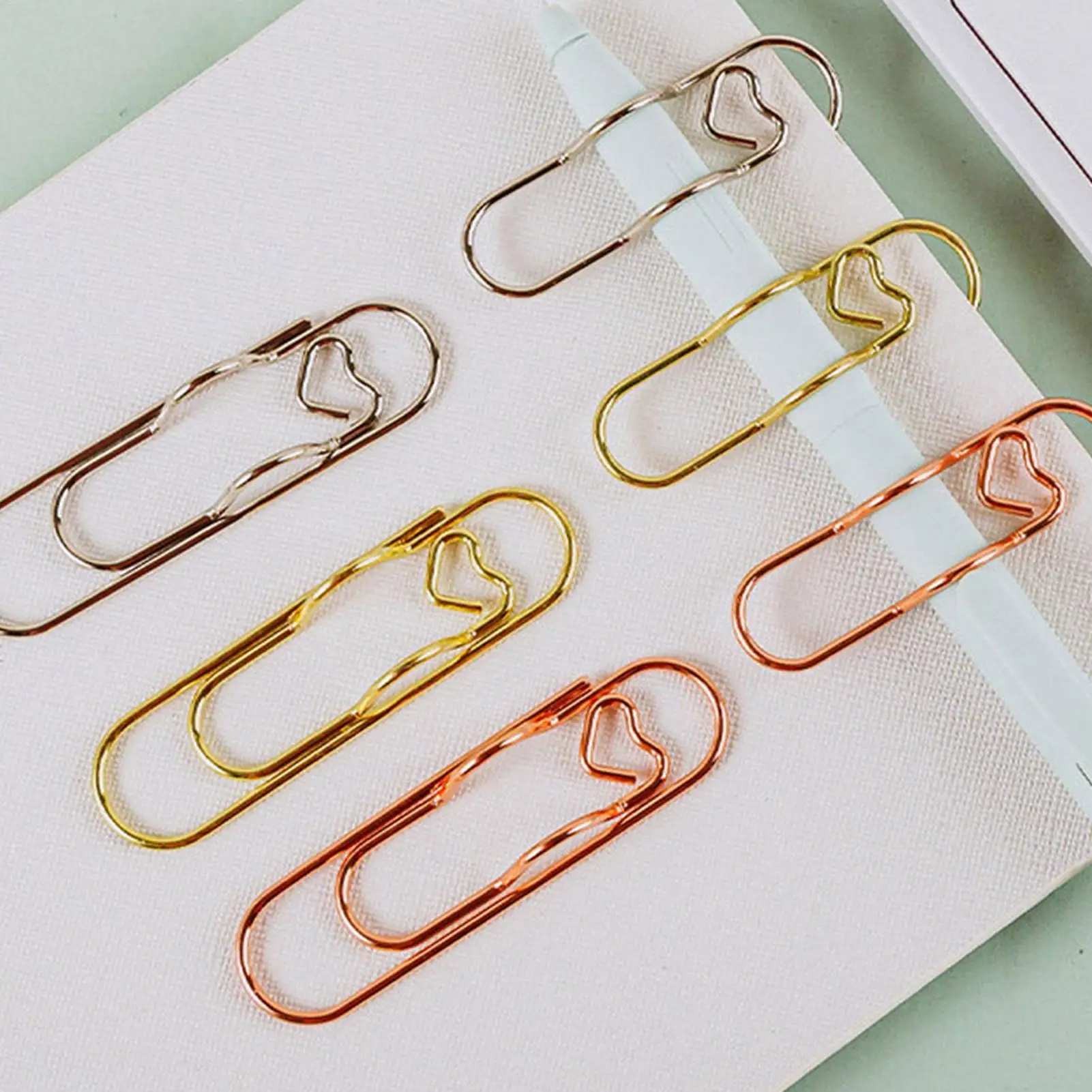 다기능 펜 클립 노트북용 다목적 금속 펜 클립 경량 펜 홀더 노트북용 종이 클립 펜 홀더