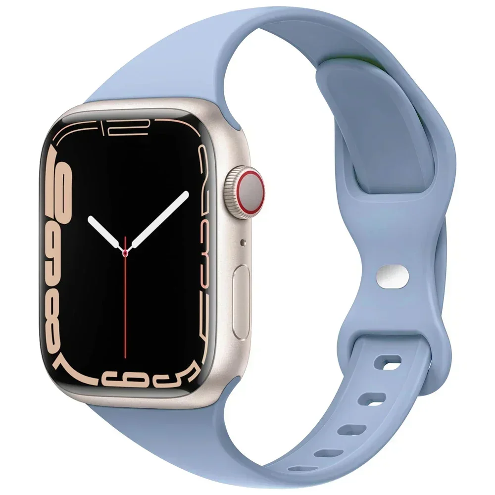 Slim Silicone Sport Bracelet