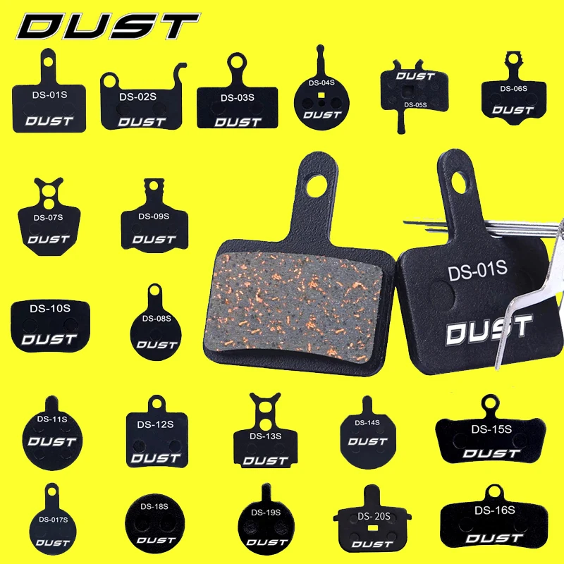 Bicycle disc brake pads brake pads bicycle disc brake mountain bike disc brake bike brake pads RISK Bicycle Disc Brake Pad for 335 Mountain Bike Hydraulic Disc Brake Pad Semi-Metallic Cycling for Avid BB5 BB7 E1E3
