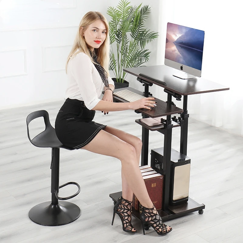 

Small Console Computer Desks Gaming Portable Adjustable Height Table Organizers Office Supplies Mesa Pc Garden Furniture Sets
