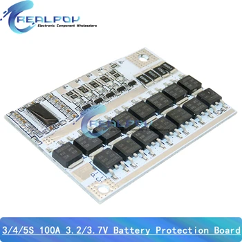 3S 4S 5S 3.2V 3.7V BMS 12V 16.8 21V 100A Li-Ion LMO Ternario Protezione Della Batteria Al Litio Circuito Li-POLIMERO Equilibrio di Ricarica