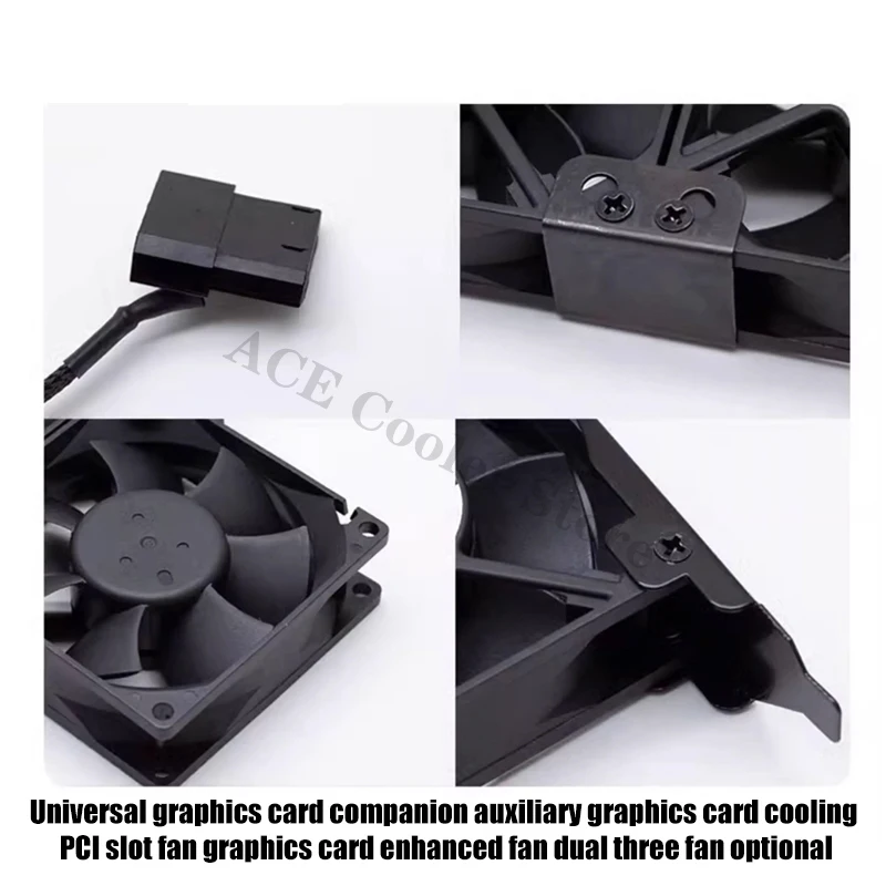 X 80mm X 25mm Custodia DC 12V 0.30A 80 Millimetri Ventola Di - Foto 9