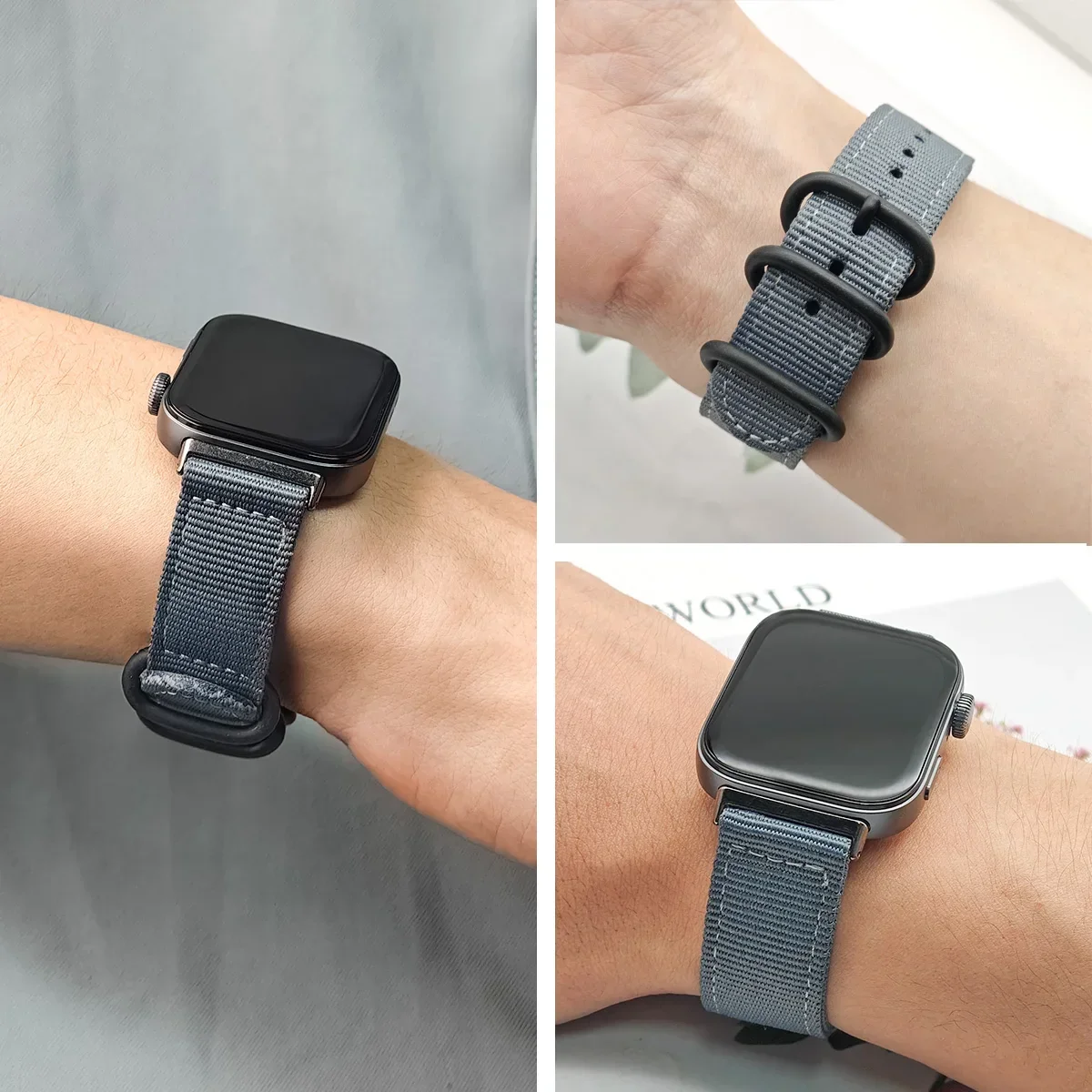 Nylon Sport Bracelet Strap - Soft Watchband Accessories