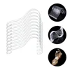10pcs Transparent Acrylic Shoe Display Rack Stands Risers Sandal Support Holders Portable Stretchers Shoe Store Exhibit 6
