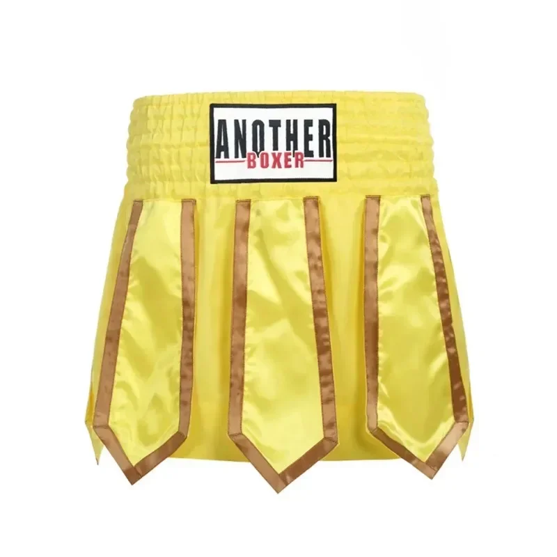 Streamer Style Boxing Short MMA Shorts Muay Thai Half Pants Sanda Fighting Uniform for Man Woman and Children mma shorts