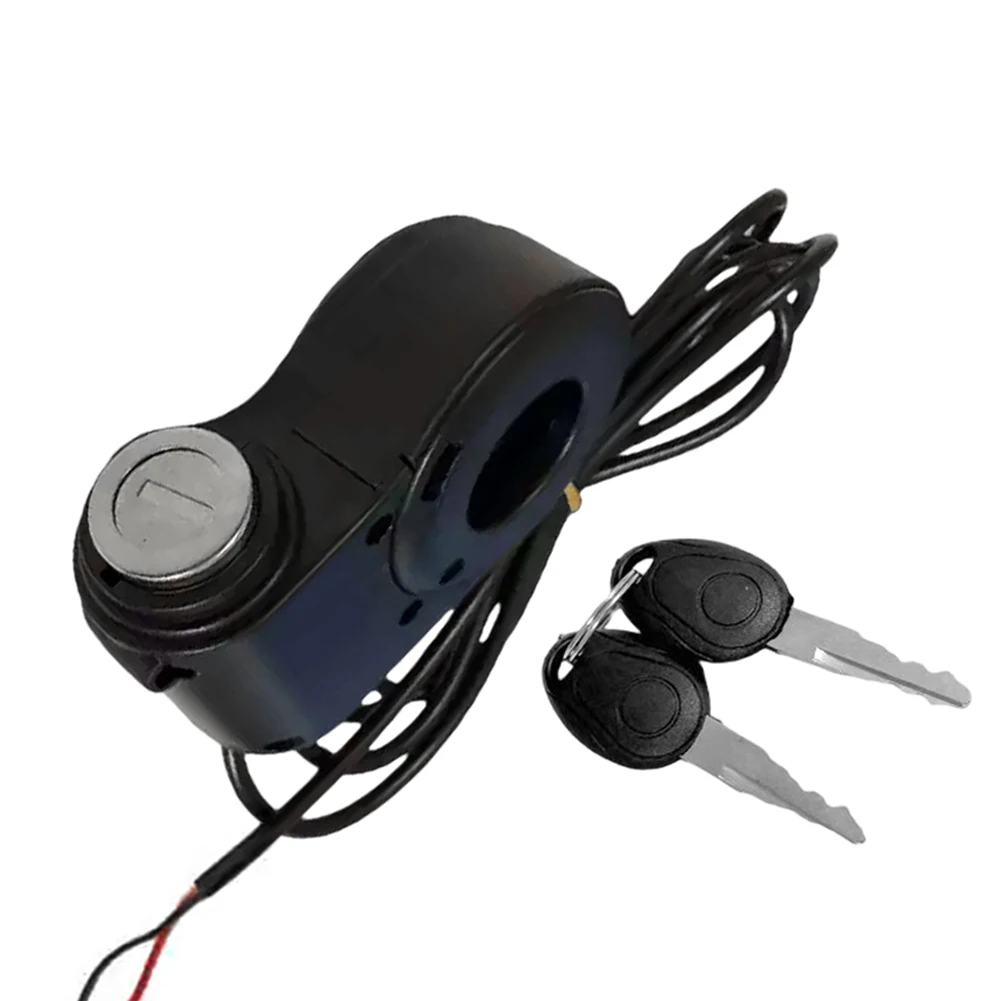Electric Scooter Anti-Theft Ignition Lock & Key Set – Durable Replacement Core