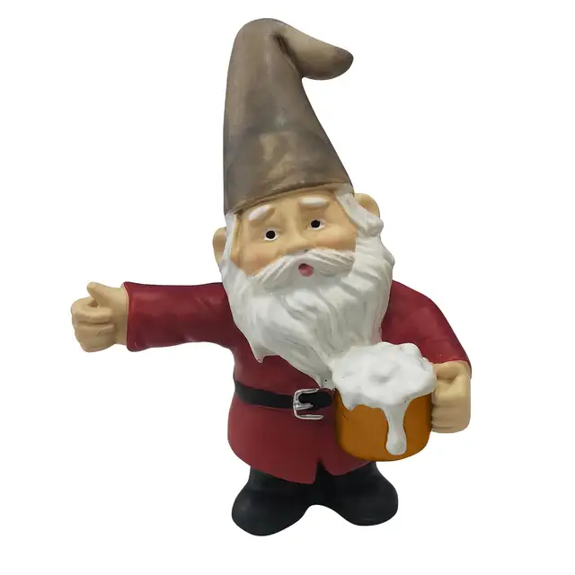 Jó Idő Lusta Kanapé Burgonyapörcék Chipset Eszik És Sörkerti Szobor Ivás - Image 5