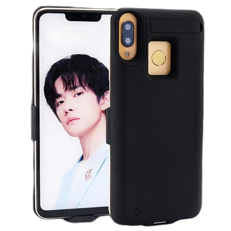 

NTSPACE Battery Cover for Huawei Honor Play Battery Cases 6500mAh Portable Charger Power Bank External Battery Charging Case