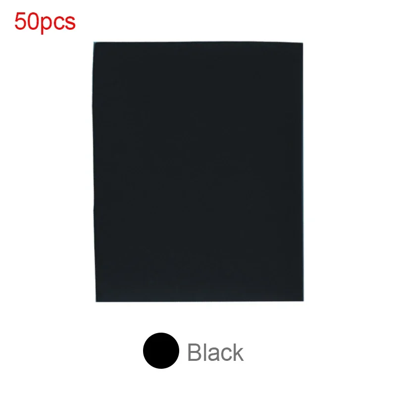 50PCS Black