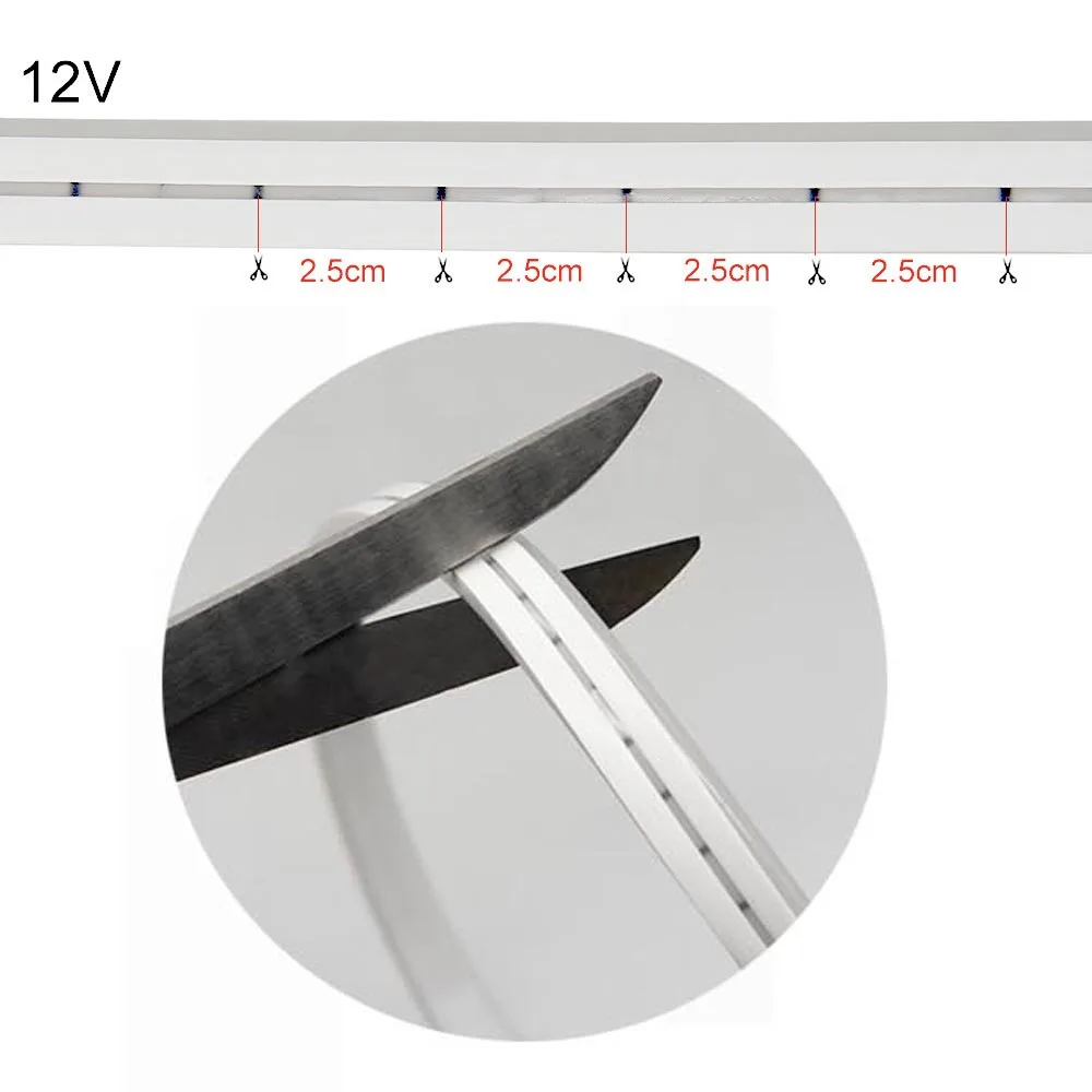 รูปสินค้า LED Strip กันน้ำ 2835 สีสันสดใส IP67 12V สำหรับตกแต่ง