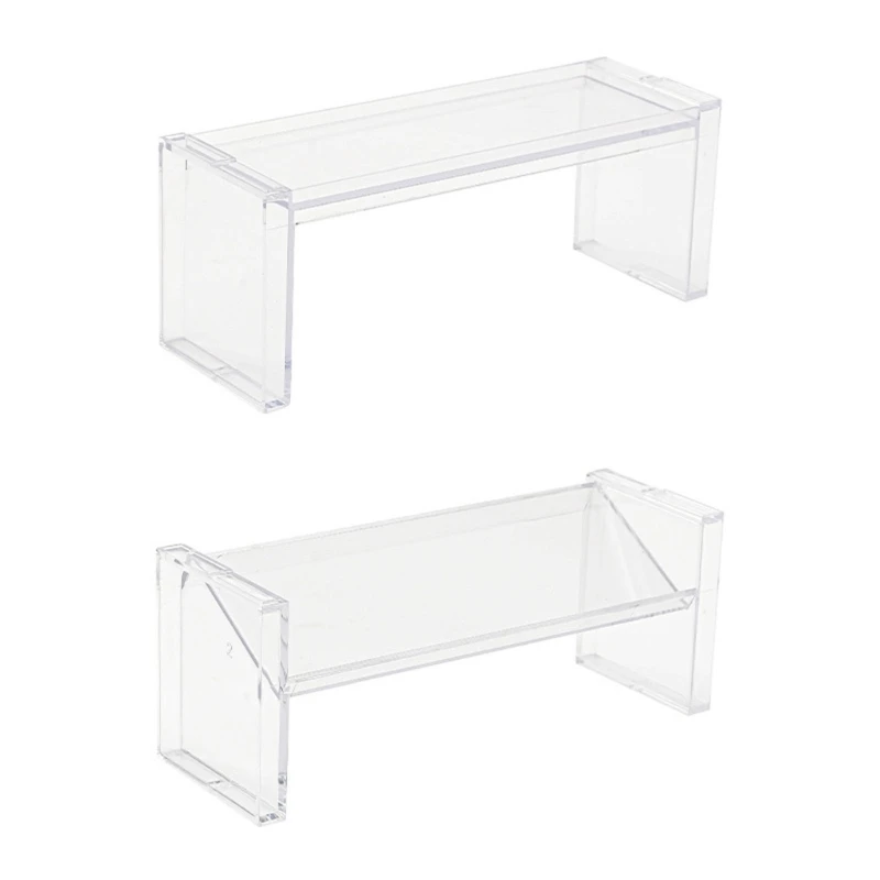 

Desktop Clear Storage Holder Multipurpose Organization Shelf Accessory for Lipstick Makeup Cosmetic Rack Supplies