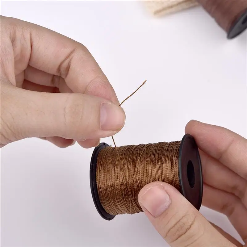 Durable Thin Nylon Thread for Leather, Clothing, and Shoes - 150m Roll