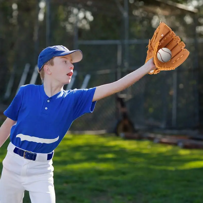 Baseball Gloves Baseball Glove left Hand Throwing Baseball Gloves Catching and Pitching Training Tools for Beginner & Youth