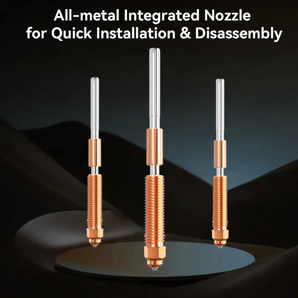 Creality 2pcs K1C/Ender 3 V3 Unicorn Quick-Swap 3D Printer Nozzle Kit 0.2/0.4/0.6/0.8/1.0mm for Creality K1C/Ender 3 V3/V3 Plus — view 2