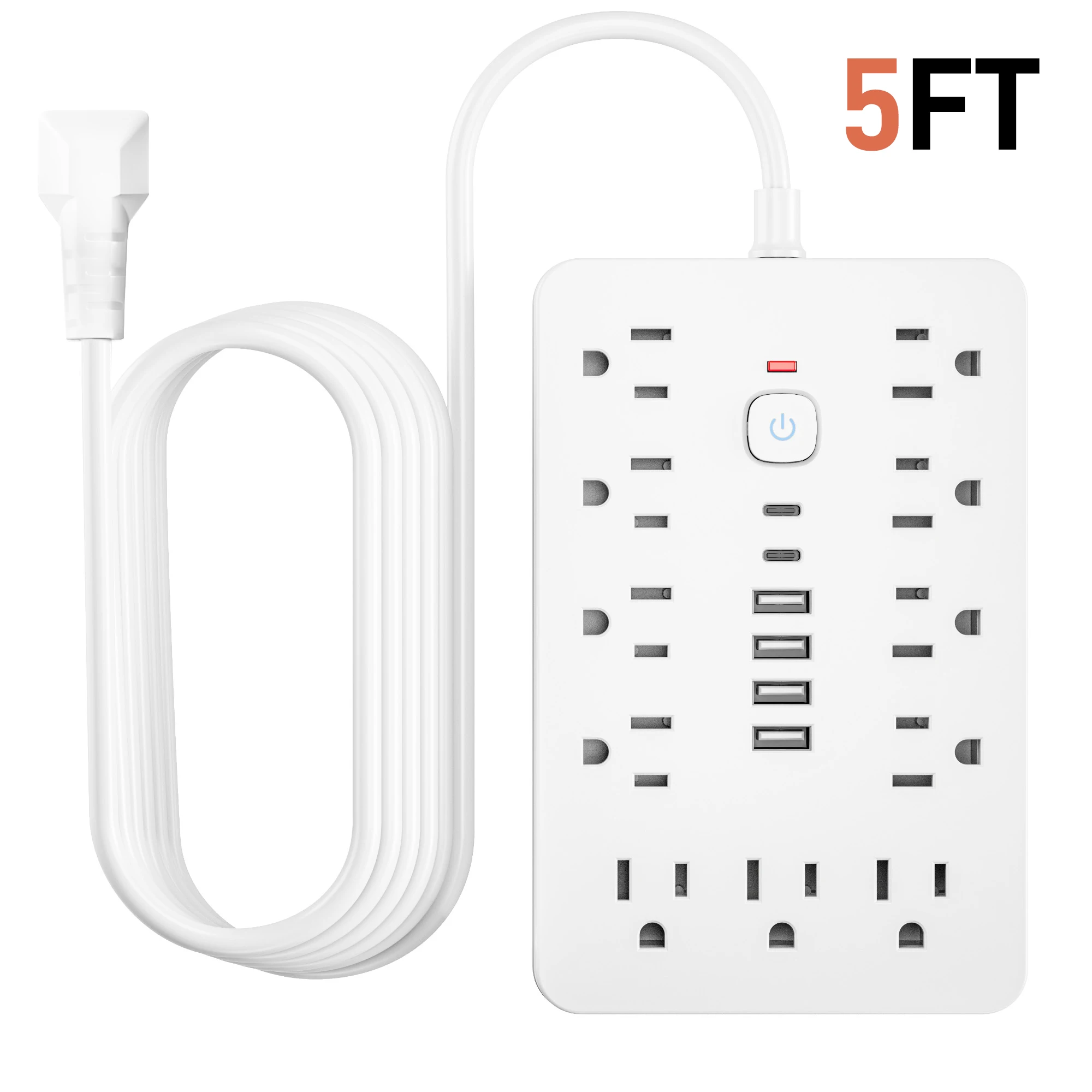 Power strip Surge protection 5