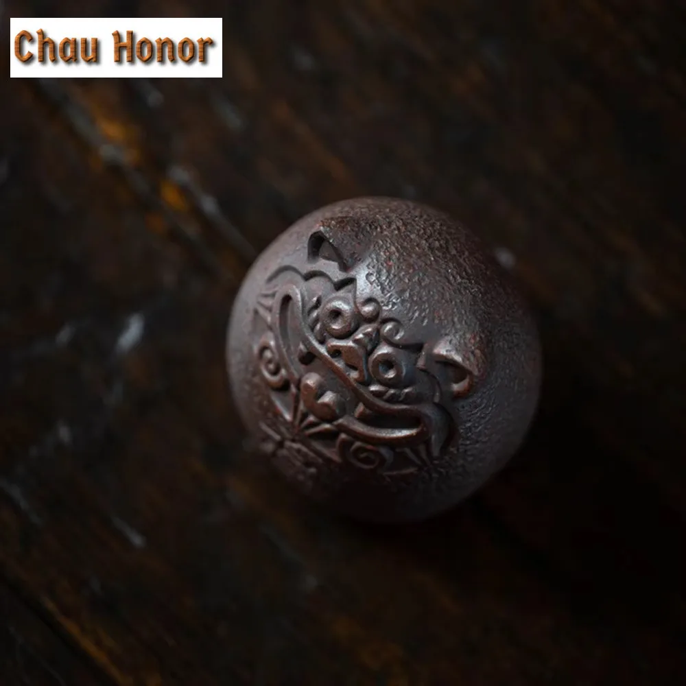 Yixing Boutique Purple Clay Tea Pet Ornaments Handmade Shigandang Tiger Sculpture Crafts Teaware Decoration Accessories Gifts