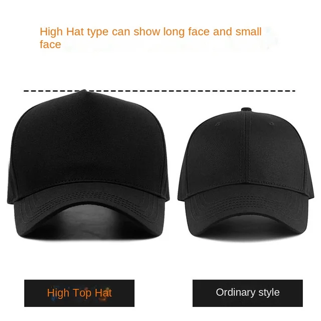 Cotton Big Head Man Large Size Baseball Hats Male Outdoors Plus Size Sport Caps Dad Oversize Trucker Cap 56-61cm 62-65cm 2