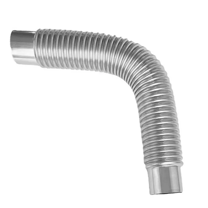 50*6Cm Stufa A Legna Tubo In Acciaio Inox Gomito A 90 Gradi Canna Fumaria Curva 90 Multi Canna Fumaria Tubo Sfiato Accessori Di Scarico