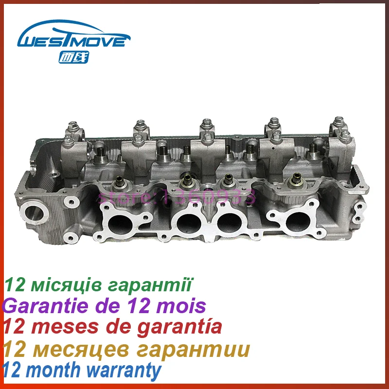 cylinder head for Mazda B2600 MPV van Pick-up 2606cc 2.6L 12v 1989-94 engine : G6 G613 G614 G616 G617 G612-10-100B 910 520