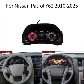 Pantalla LCD para Nissan Armada Patrol Y62 2010-2022, Velocímetro Digital para Auto, Panel de Instrumentos Virtual 1