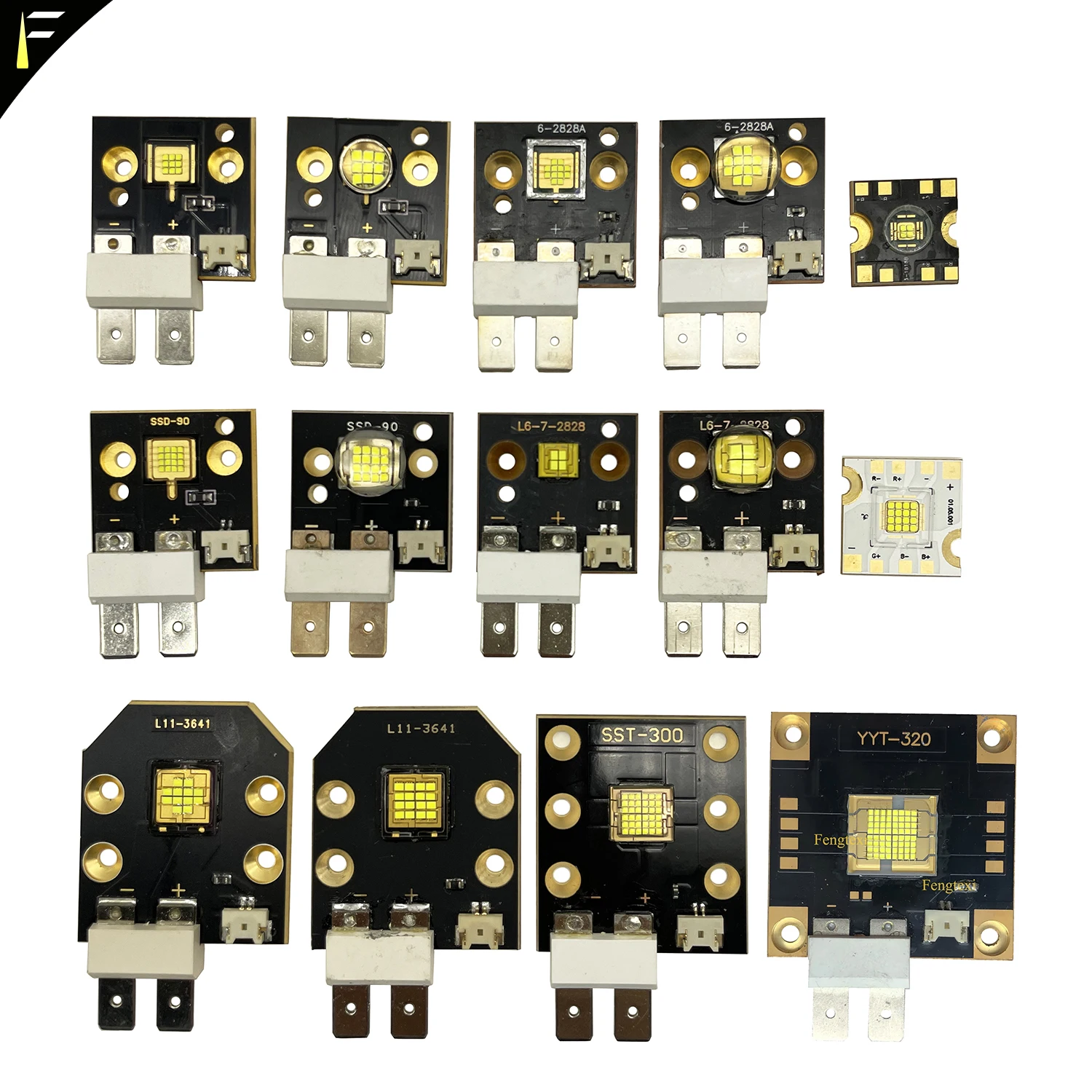 SSD-90 SST-300 YYT-320 Stage Moving Light LED WW/CW 60w 75w 90w 150w 200w 300w Watt LED Follow Spot Lamp COB Module Source