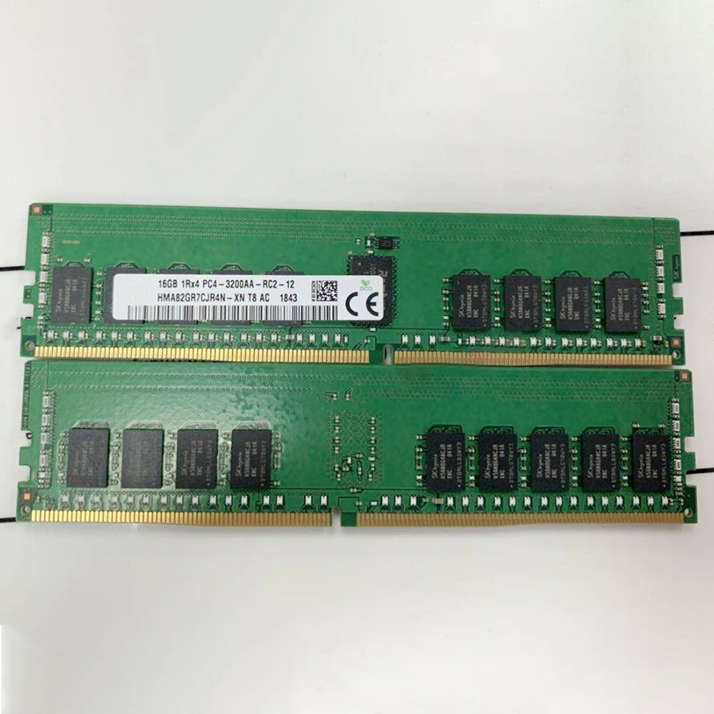 1 PCS Memory For SK Hynix RAM 16GB 16G 1RX4 PC4-3200AA ECC REG HMA82GR7CJR4N-XN 5 1 PCS Memory For SK Hynix RAM 16GB 16G 1RX4 PC4-3200AA ECC REG HMA82GR7CJR4N-XN - Image 3