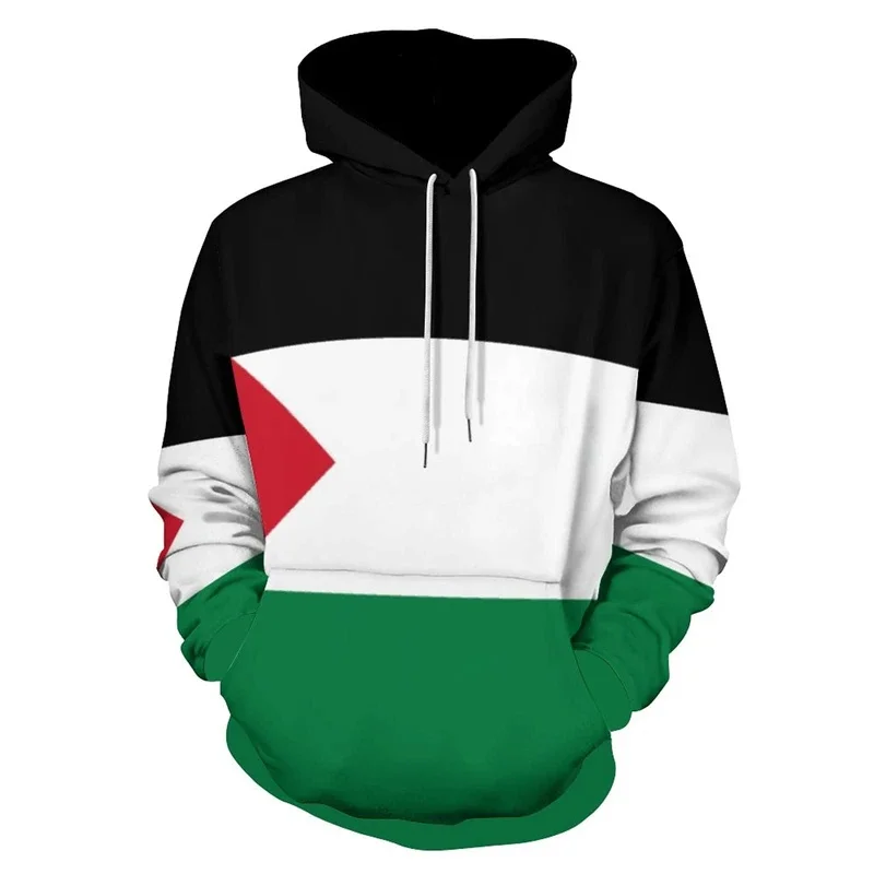 thumbnail image 1 of Sudadera con capucha deportiva con la bandera de la nación de Haití para hombre y mujer, sudadera holgada informal con estampado 3D de moda para primavera y otoño e invierno, 1 of 5